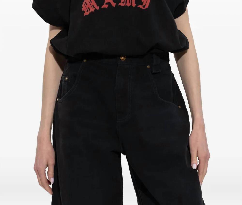 NEW WILLY CHAVARRIA sad mami bodysuit in black